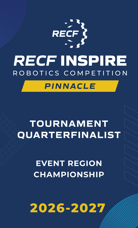 RECF INSPIRE - Robotics Competition Award Banners