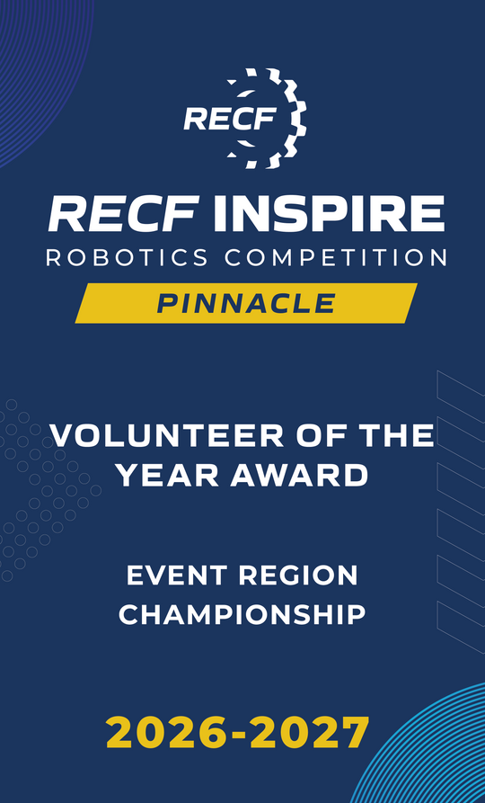 RECF INSPIRE - Robotics Competition Award Banners