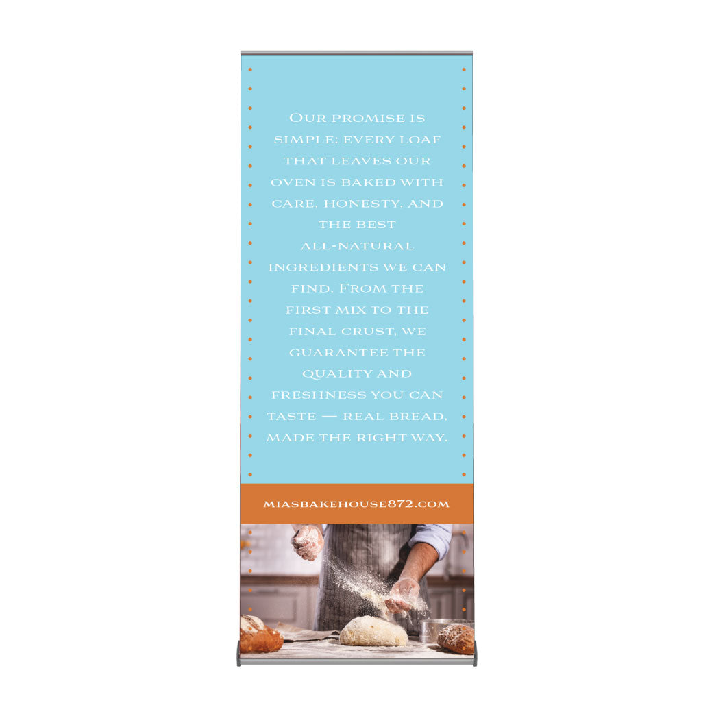 Pull-Up Banner Stand | Premium