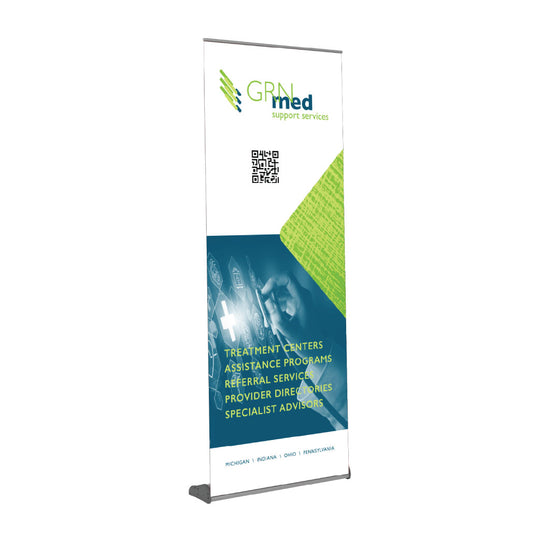 Pull-Up Banner Stand | Premium