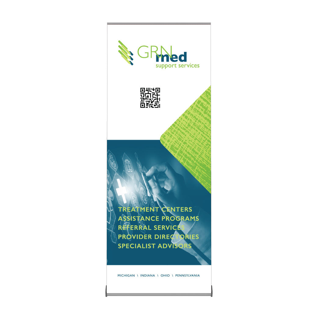 Pull-Up Banner Stand | Premium